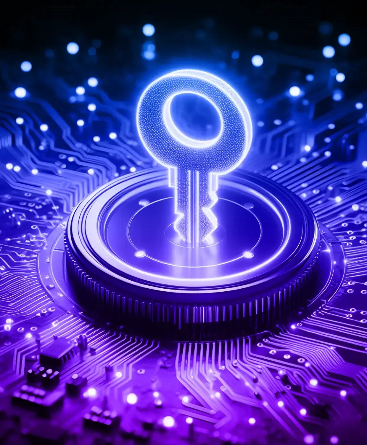 hero section key management